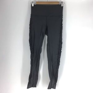 Free People Movement Grey Cut Out Leggings